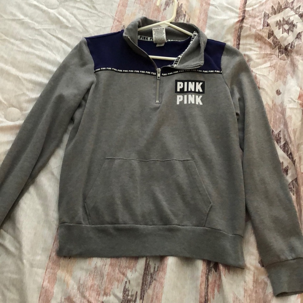 Pink zip up